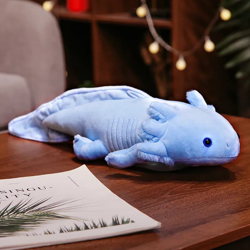 Blue Axolotl Plush