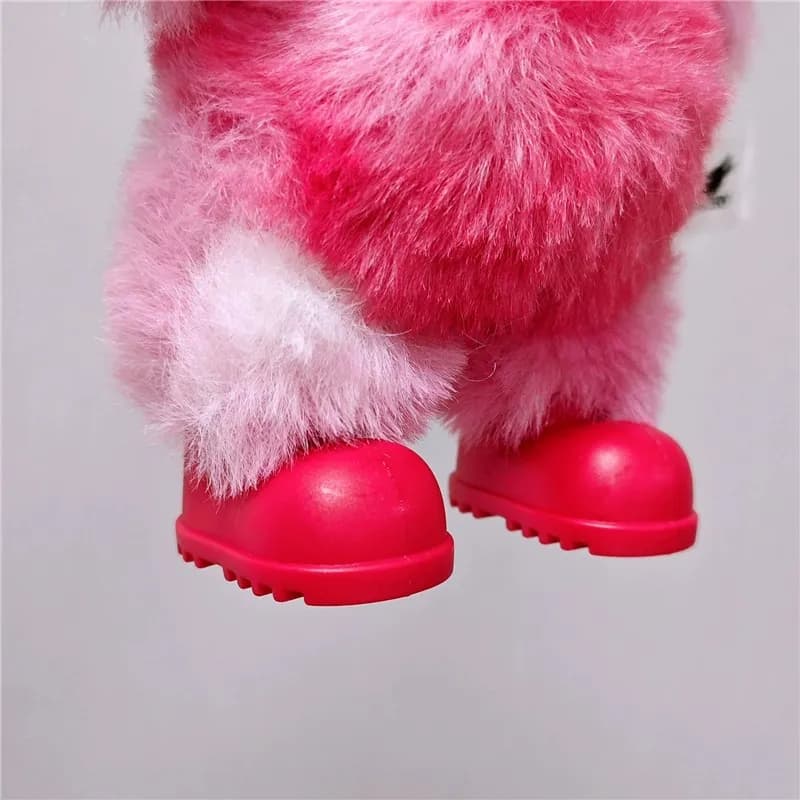Labubu Doll Shoes Red