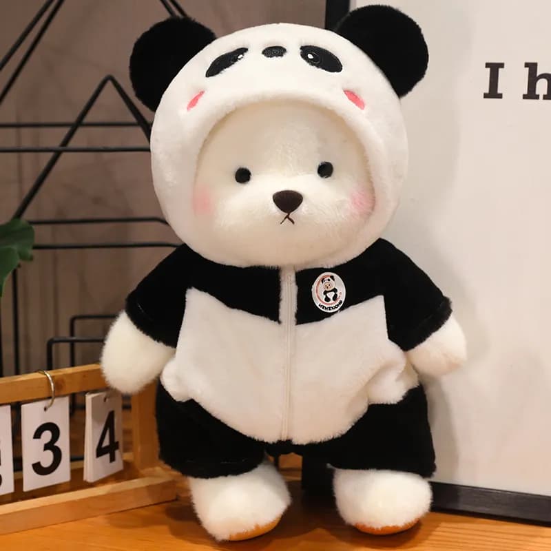 Animal Plushies Panda White Ggy