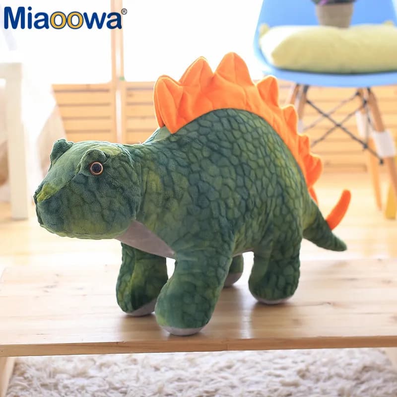 stuffed dinosaur