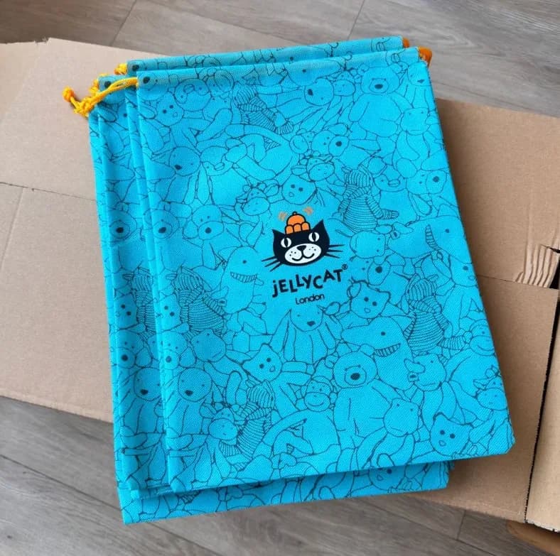 Christmas Drawstring Gift Bags