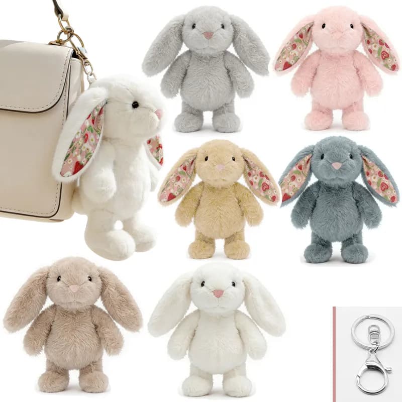 Jellycat Rabbit Keychain