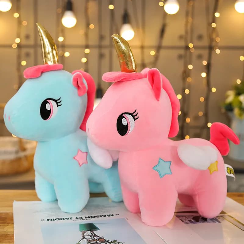 little unicorn plush toys